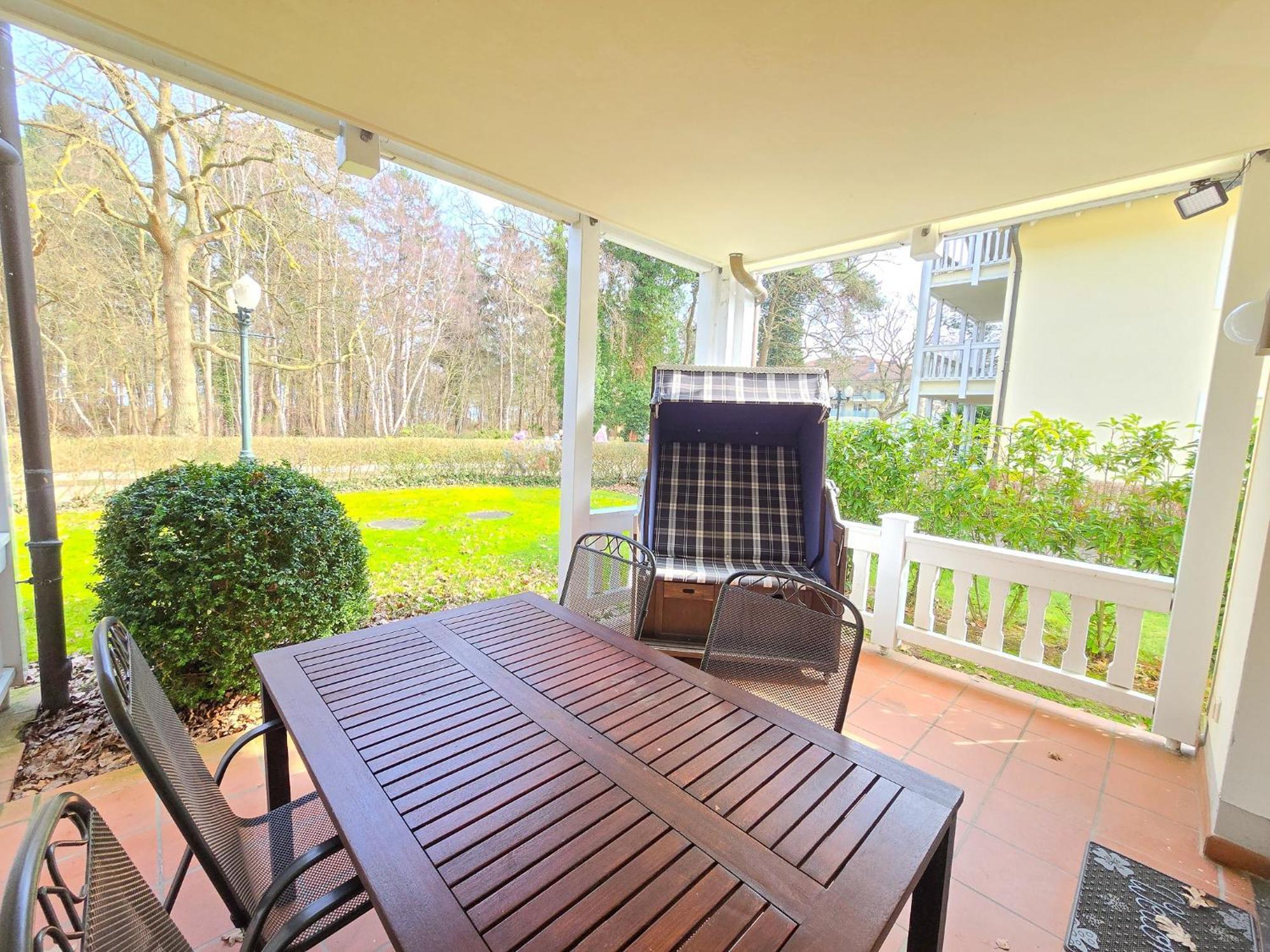 Komfort Mit 1 Schlafzimmer Und Terrasse Im Erdgeschoss 041 * Ostseebad Binz
